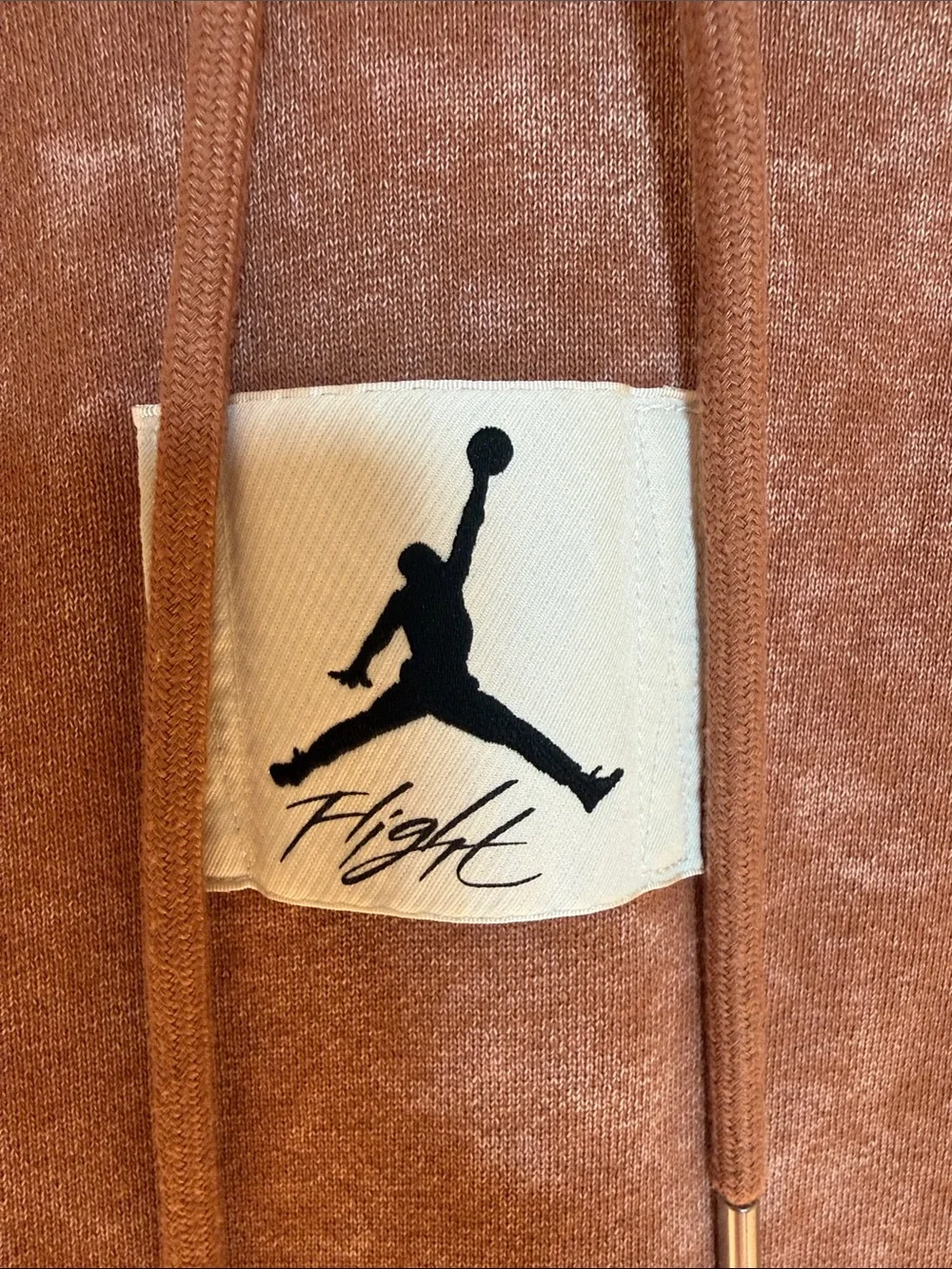 Jordan Washed Rust Brown Pullover Hoodie